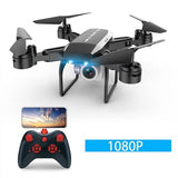 Cjdropshipping Tech Accessories Black / 1080P KY606D Folding Quadcopter unmanned aerial vehicle