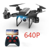 Cjdropshipping Tech Accessories Black / 640P KY606D Folding Quadcopter unmanned aerial vehicle