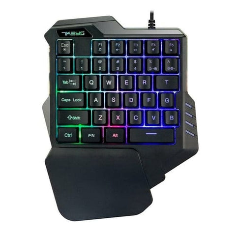 Cjdropshipping Tech Accessories G30 One-Handed Mechanical Gaming Keyboard RGB Backlit Portable Mini Gaming