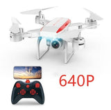 Cjdropshipping Tech Accessories White / 640P KY606D Folding Quadcopter unmanned aerial vehicle