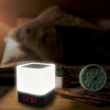 Copper Hecuba Lighting Zunammy Color Changing Wireless Alarm Clock Speaker