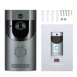 Grey Ismene Audio & Video 1 Doorbell 720P Video Intercom Video Doorbell Wireless Smart