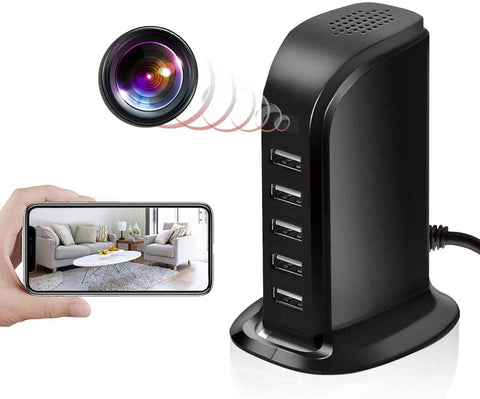 Lilac Milo Audio & Video USB Adapter Smart Charger WIFI Camera Nanny Camera