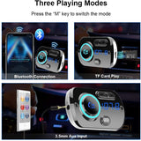 Lilac Milo Automotive FM Transmitter Bluetooth 5.0 Car Radio Car Charger