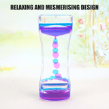 Lilac Milo Home Decor Sand Hourglasses Colorful Liquid Timer Anxiety Relief
