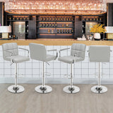 Lilac Milo Home & Garden 2pcs 60-80cm Lift Height bar Chair Bar Stool