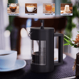 Lilac Milo Home & Garden 350LM/600ML Mini French Press Coffee Maker