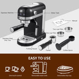 Lilac Milo Kitchen 1350W 20 Bar Espresso Machine With safety valve
