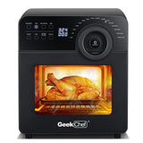 Lilac Milo Kitchen Geek Chef 1700W Convection Air Fryer Toaster Oven