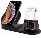 Lilac Milo Tech Accessories 3 in 1 Wireless Fast Charger Stand Dock