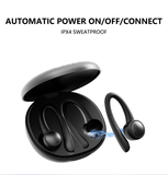 Lilac Milo Tech Accessories Ear Hook TWS 5.0 Wireless Sports Bluetooth Earphones