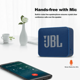 Lilac Milo Tech Accessories IPX7 Waterproof JBL GO 2 Wireless Bluetooth Speaker for Outdoor