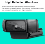 Lilac Milo Tech Accessories Logitech C920e Full HD Webcam For PC Laptop