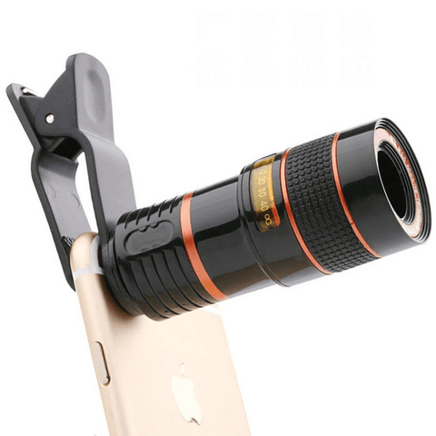 Lilac Milo Tech Accessories Mobile Phone Universal 8X8 Optical Zoom Telescope