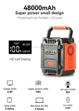 Lilac Milo Tech Accessories Power Bank Solar Generator 200W Portable Power Station For Camping