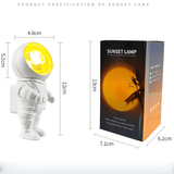 Lilac Milo Tech Accessories Rechargeable  Astronaut LED Sunset Projection Lamp