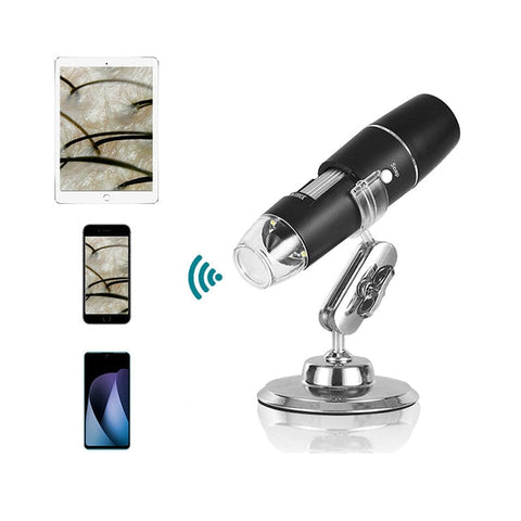 Lilac Milo Tech Accessories WiFi Handheld Digital Microscope iOS & Android Compatible