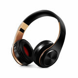 Maroon Asteria Audio & Video Black gold High Quality Wireless Bluetooth Folding Headset