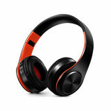 Maroon Asteria Audio & Video Black orange High Quality Wireless Bluetooth Folding Headset