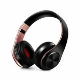 Maroon Asteria Audio & Video Black Rose Gold High Quality Wireless Bluetooth Folding Headset