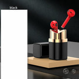 Maroon Asteria Audio & Video Black / USB Fashion Individual Earphone Lipstick In-ear Noise Reduction