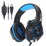 Maroon Asteria Audio & Video Blue Computer Laptop Head-mounted Luminous Gaming Headset