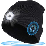 Maroon Asteria Audio & Video Glow Wireless Music Call Warm Earphone Hat