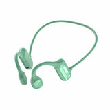 Maroon Asteria Audio & Video Green Over-ear Sports Wireless Bone Conduction Bluetooth Headset