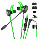 Maroon Asteria Audio & Video Green Wired Mobile Phone Computer Headset In-ear Long Mic Gaming