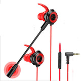 Maroon Asteria Audio & Video In-ear Gaming Headset With Microphone And Cable