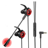 Maroon Asteria Audio & Video In-ear Gaming Headset With Microphone And Cable