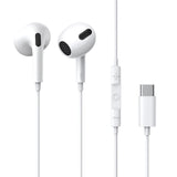 Maroon Asteria Audio & Video White Mobile Phone Type-C Wired Headset