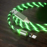 Maroon Asteria Mobile & Laptop Accessories Green / IPhone Magnetic Charging Cable Streamer Fast Charging Cable