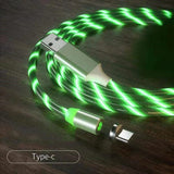 Maroon Asteria Mobile & Laptop Accessories Green / Type c Magnetic Charging Cable Streamer Fast Charging Cable
