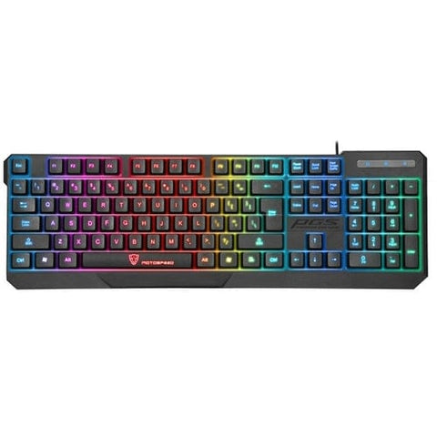 Maroon Asteria Mobile & Laptop Accessories Waterproof Colorful LED Illuminated Wired Gaming Keyboard