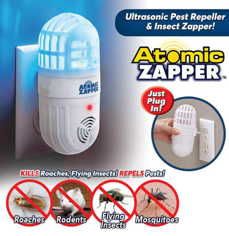 Maroon Caeneus Tech Accessories White Ultrasonic Soundwaves Electronic Mosquito Pest Killer Insect