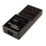 Maroon Hera Tech Accessories 12-Port 60W/12A Desktop Multi-port USB Charging