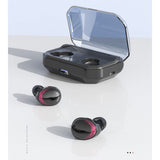Maroon Hera Tech Accessories AS SHOW Wireless Earbud TWS Mini True Bluetooth 5.0 Stereo