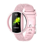 Maroon Hera Tech Accessories B E99 Smart Watch Band Bracelet Heart Rate Sleeping