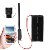 Maroon Hera Tech Accessories Black Mini WiFi Camera 1080P HD IP Wireless DIY Home