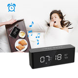 Maroon Hera Tech Accessories Black / Other Clock Speaker Wireless Bluetooth Stereo Alarm