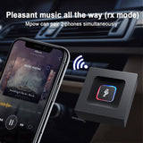 Maroon Hera Tech Accessories Black / Other Mini Wireless Bluetooth Receiver 3.5MM HIFI Audio