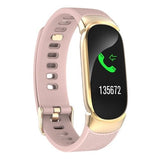Maroon Hera Tech Accessories Black QW16 Smart Watch Sports Fitness Activity Heart