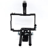 Maroon Hera Tech Accessories Black Rod Cage Kit Rig Dslr Camera Stabilizer For Sony