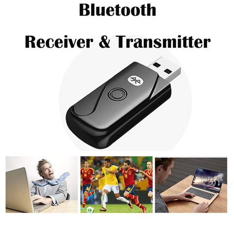 Maroon Hera Tech Accessories Bluetooth v4.2 Wireless Bluetooth Audio Stereo Transmitter