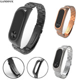 Maroon Hera Tech Accessories For Xiaomi Mi Band 2 Stainless Steel