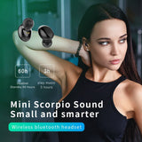 Maroon Hera Tech Accessories Mini True Wireless Sport Earbuds Headset Tws