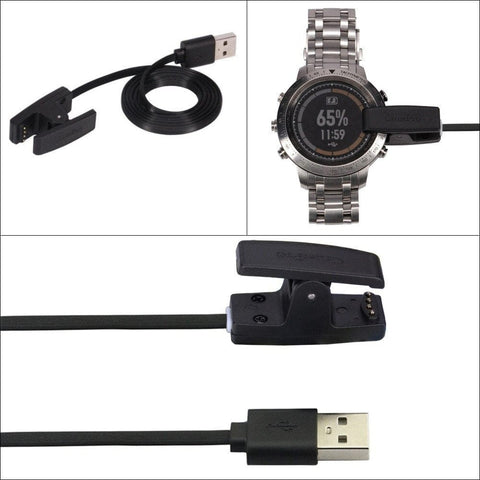 Maroon Hera Tech Accessories USB Data Charging Cradle Cable Charger For Garmin