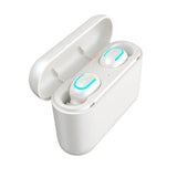Maroon Hera Tech Accessories White TWS Wireless Bluetooth Headset 5.0 Headphones