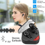 Maroon Hera Tech Accessories YQ2 Wireless Bluetooth 5.0 TWS Earbud Sport